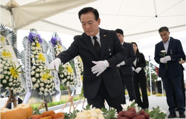 논산시, 제76주기 순국경찰관 합동추도식