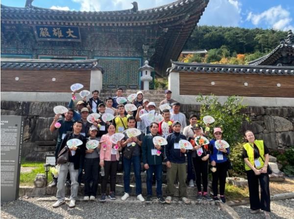 성주군, 외국인 한국문화체험 실시
